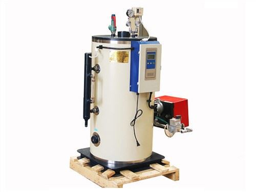Mały pionowy generator pary opalany olejem gazowym