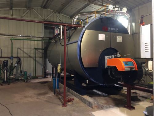 WNS Oil Fire Tube Typ poziomy Przemysłowy kocioł oszczędzający energię parową
