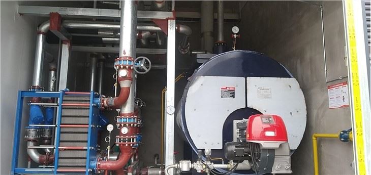 Kocioł na gorącą wodę o mocy 0,7 mw